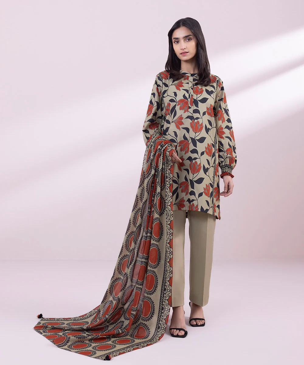 sapphire 3PC Lawn Collection U3PDY24D235Z